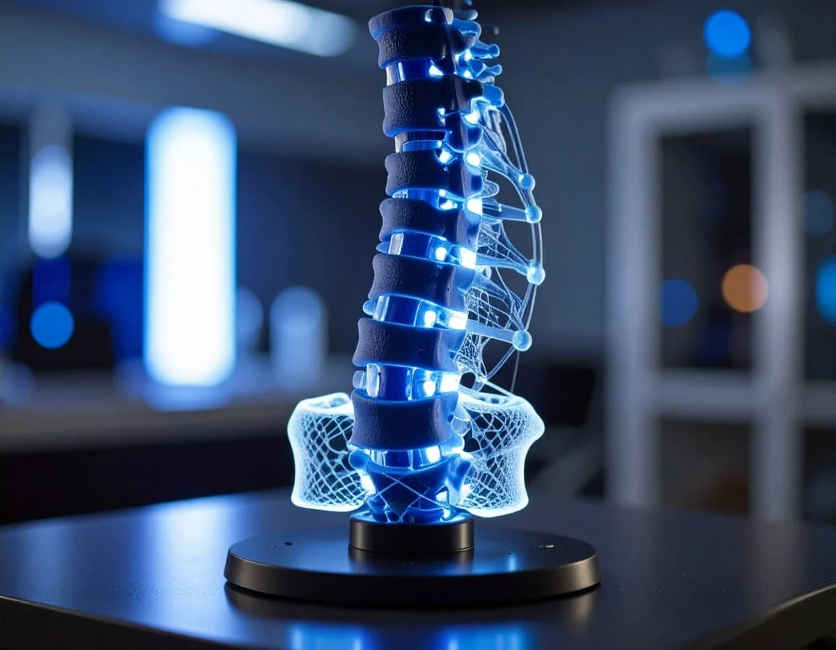 Featured image for 3D-Printed Electroconductive Implants Show Promise for Spinal Cord Repair