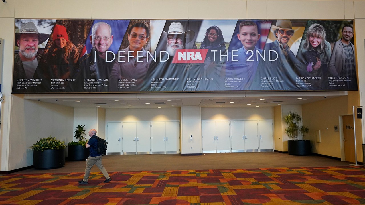 GOP 2024 hopefuls address NRA convention amidst mass shooting concerns.