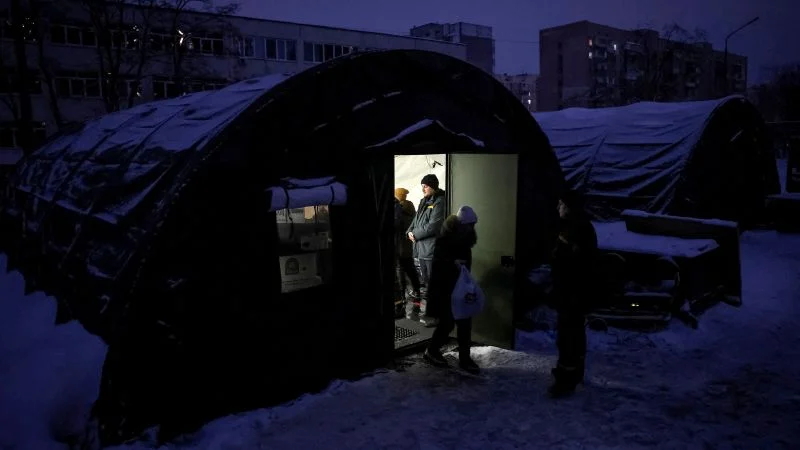 Ukraine braves freezing days as power grid falters