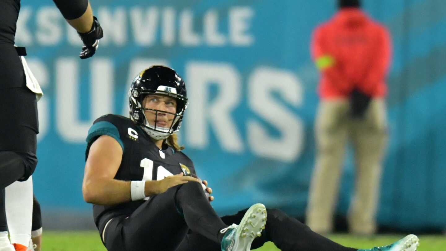 "Trevor Lawrence's Ankle Injury Overshadows Jaguars' Monday Night Football Game"