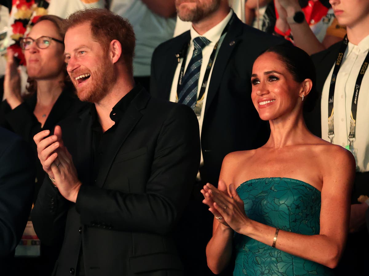 "Star-Studded Night: Harry and Meghan Join Celine Dion at Katy Perry's Las Vegas Finale"