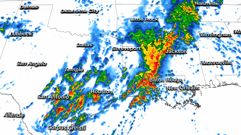 "Severe Flash Flooding Threatens Texas and Louisiana with More Rain Ahead"