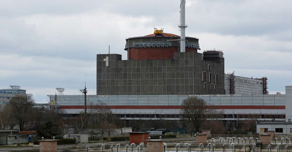 Russia accused of planning nuclear power plant accident simulation in Ukraine.