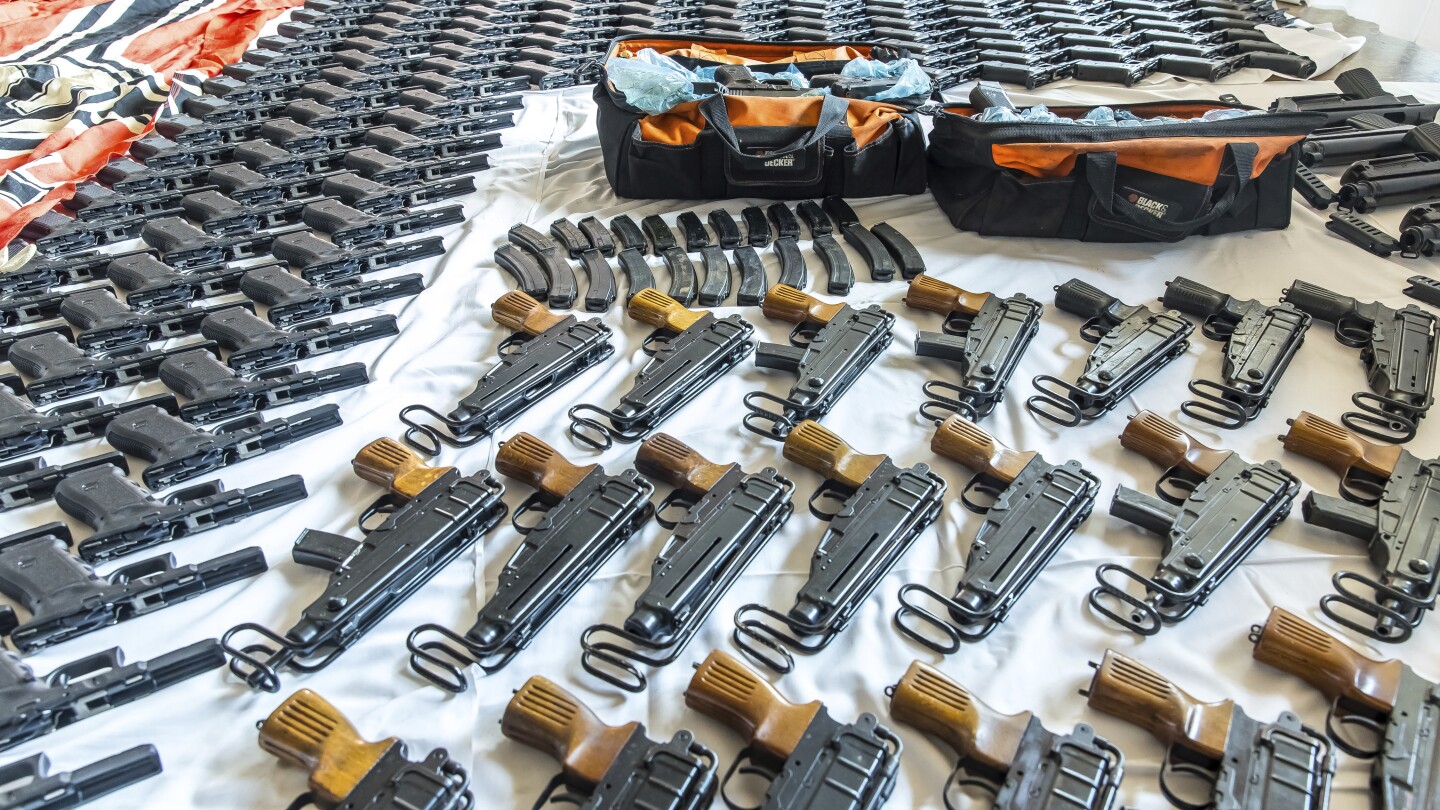 Far-right biker gang busted with drugs and weapons in Austrian police raid