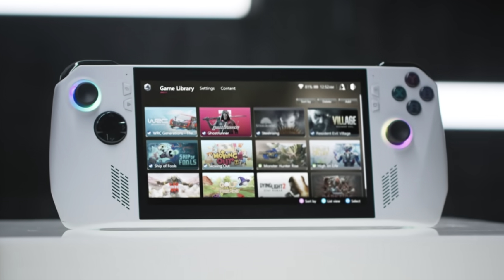 "New Gaming Handhelds Compete with Asus ROG Ally's Ryzen Z1 CPU"