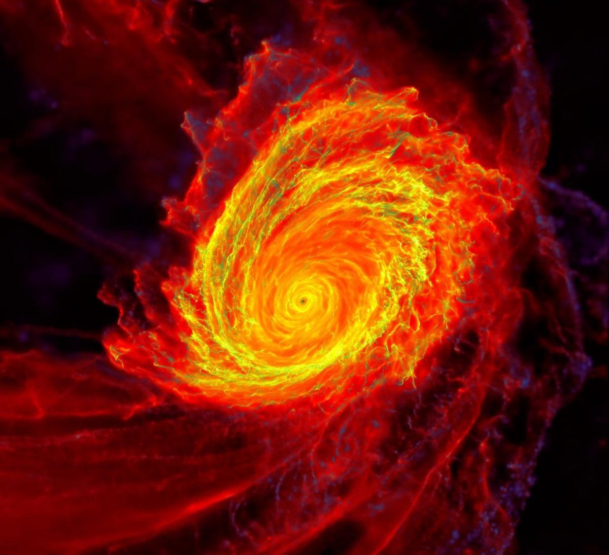 Featured image for Caltech's New Simulations Challenge Black Hole Theories