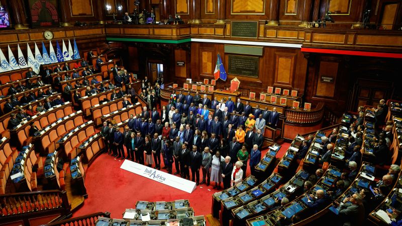 "Controversy Surrounds Italy's Africa Development Plan as Leaders Feel Left Out"