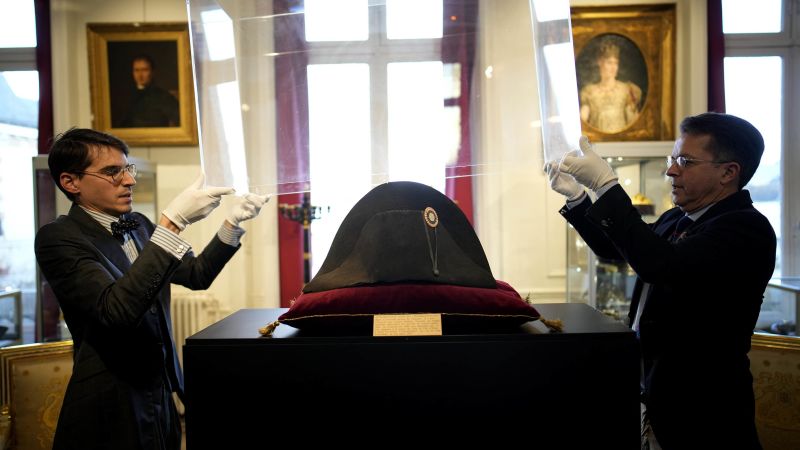 Featured image for "Napoleon's Iconic Hat Fetches Record-Breaking $2.1 Million at Auction"