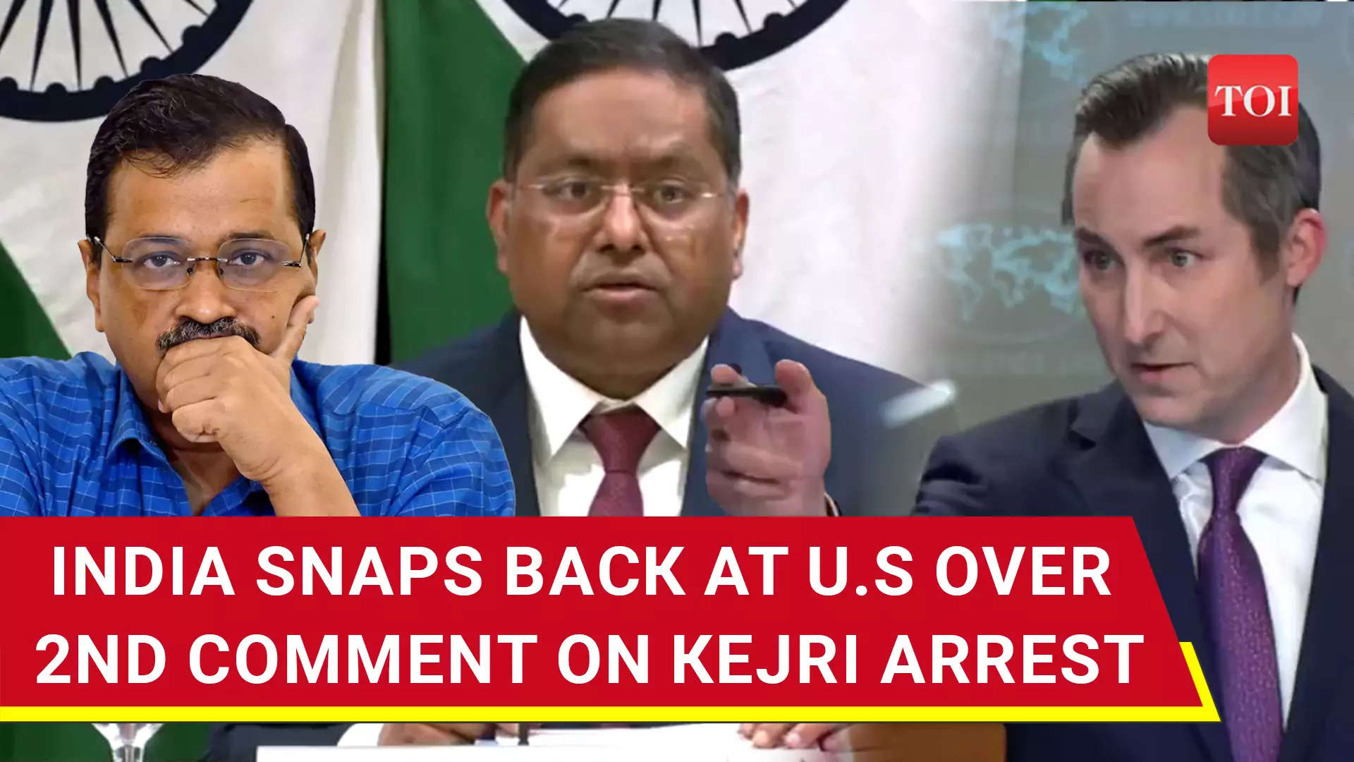 Featured image for India Condemns U.S. Comments on Kejriwal's Arrest
