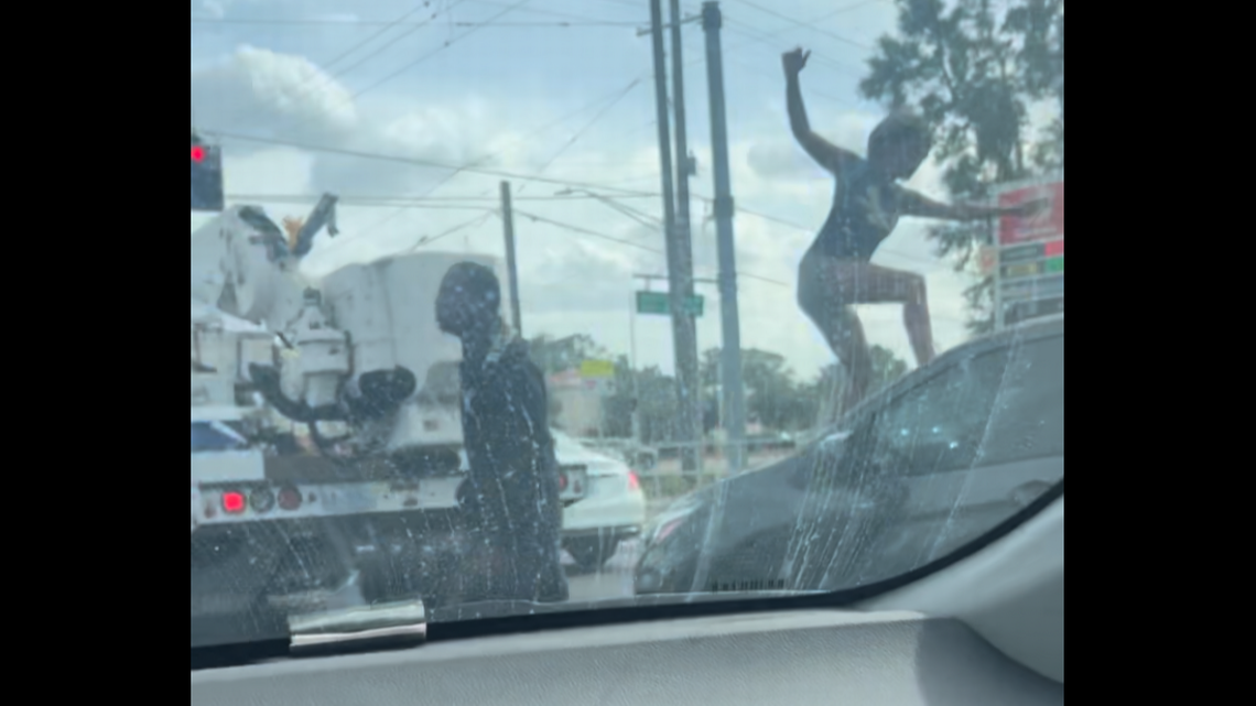 Rampant Road Rage in Tampa, Florida Caught on Camera