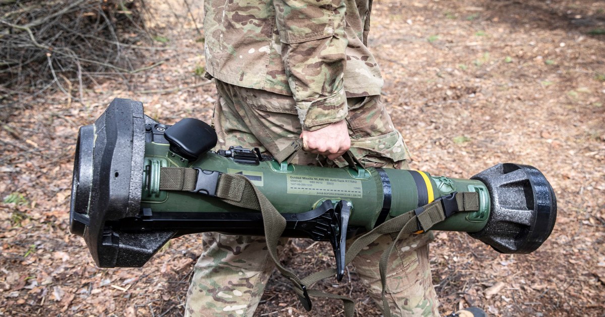 U.K. pushes for global support in arming Ukraine.