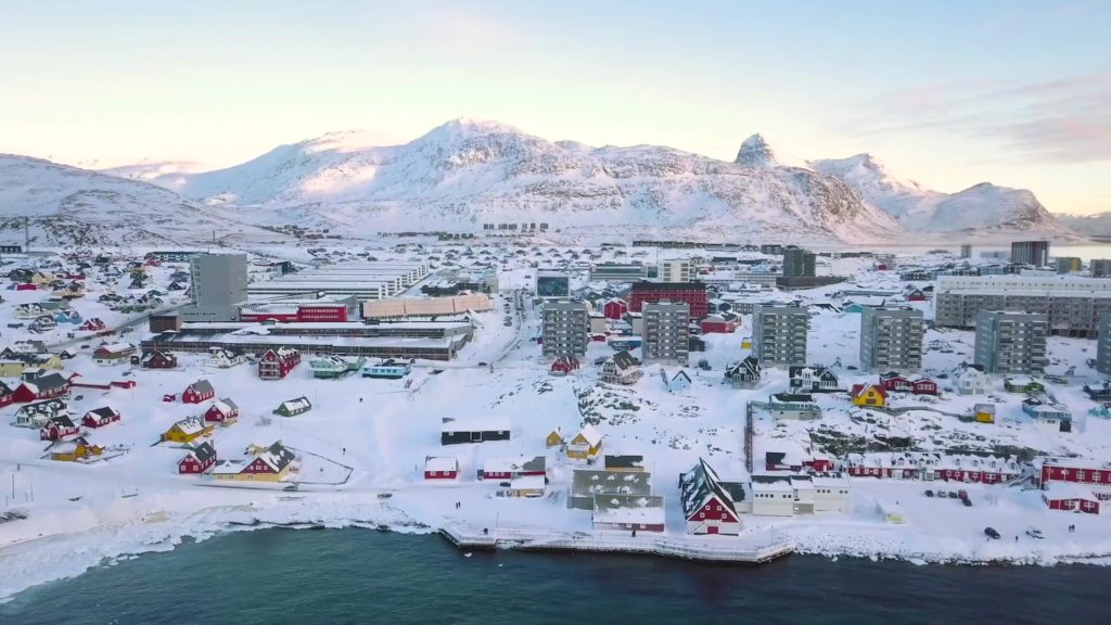 Greenland presents draft constitution for complete independence from Denmark.