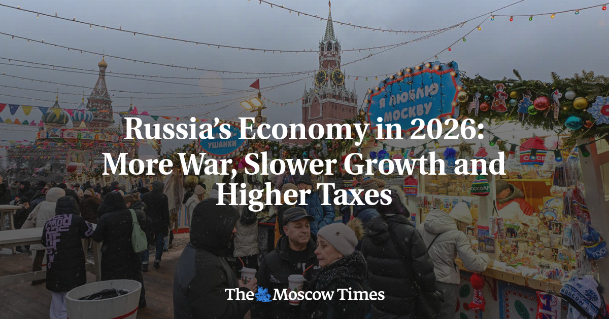 Featured image for Russia's Economy Faces Recession, Rising Taxes, and War-Related Challenges by 2026