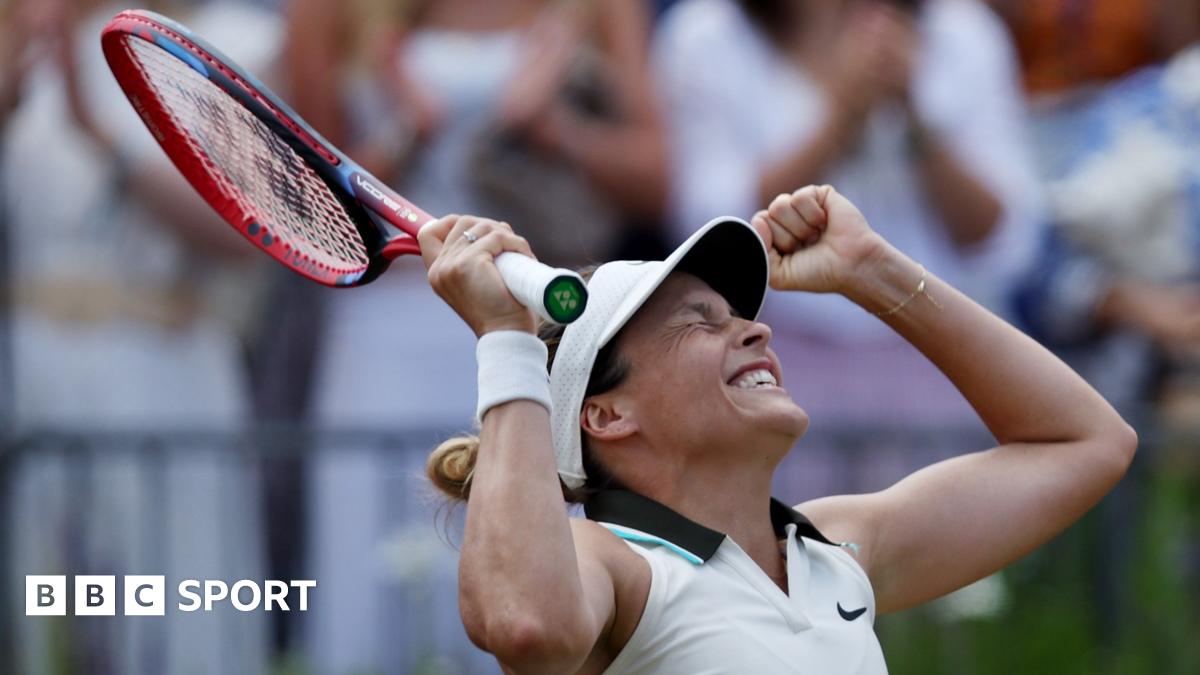 Featured image for Tatjana Maria, 37, Stuns Madison Keys to Reach Queen's Final