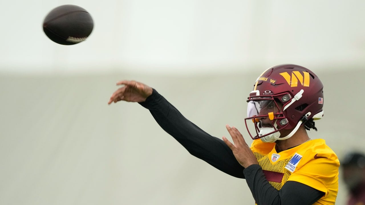 Featured image for High Hopes for Commanders' QB Jayden Daniels in 2024 Season