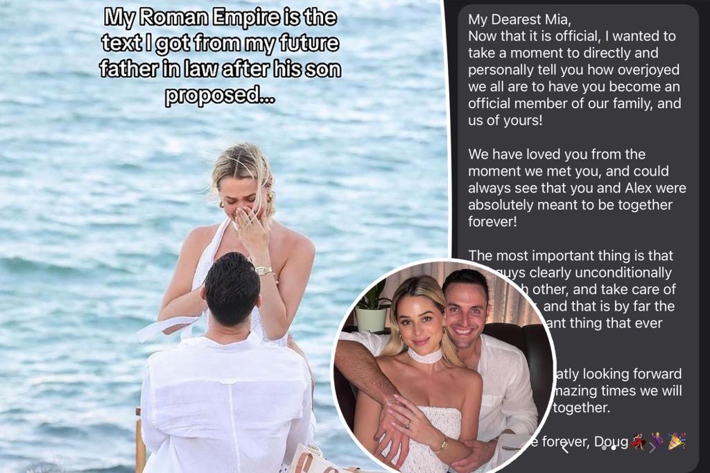 "Father-in-law's Heartwarming Message to Son's Fiancée Goes Viral"