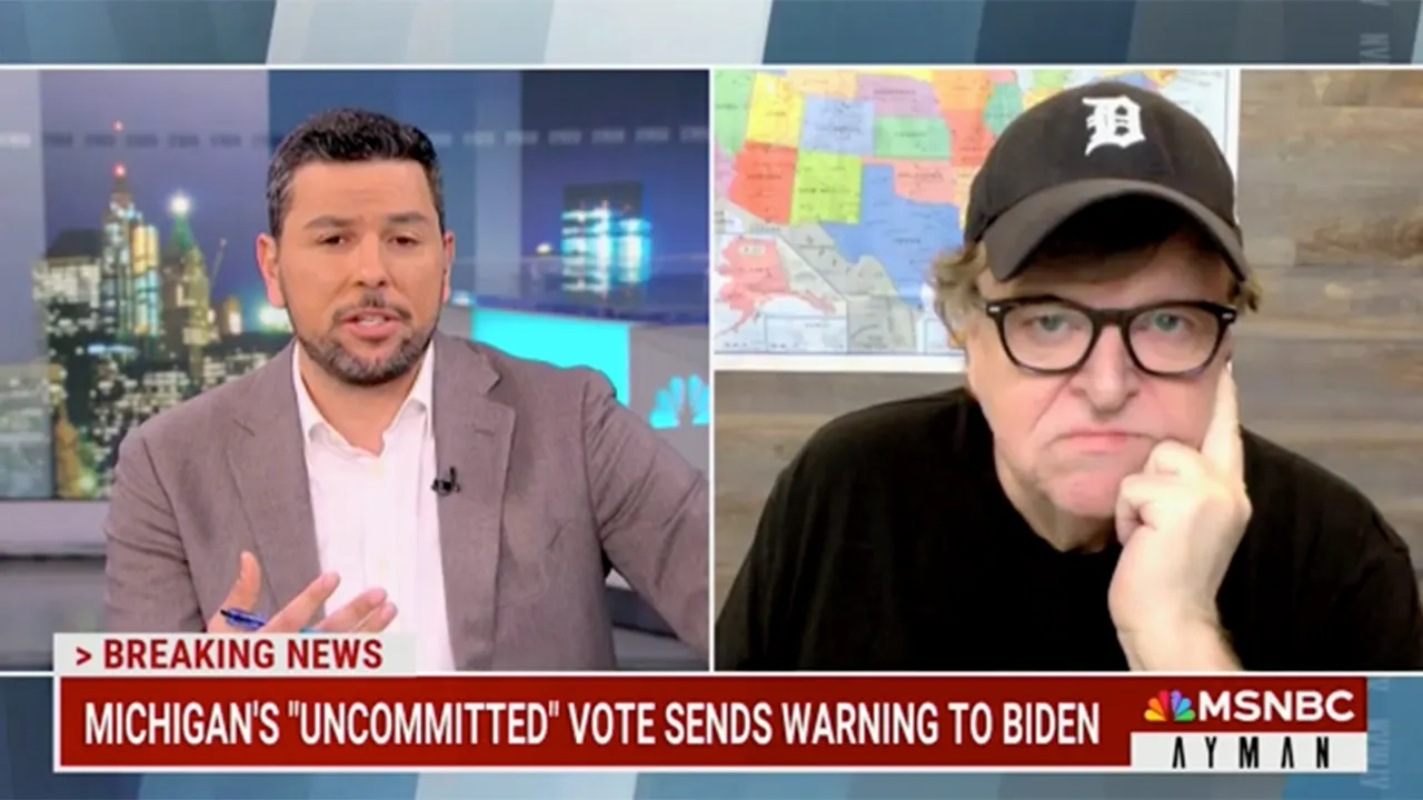 Featured image for "Uncommitted Vote in Michigan: Michael Moore's Allegations and Biden's Attention"