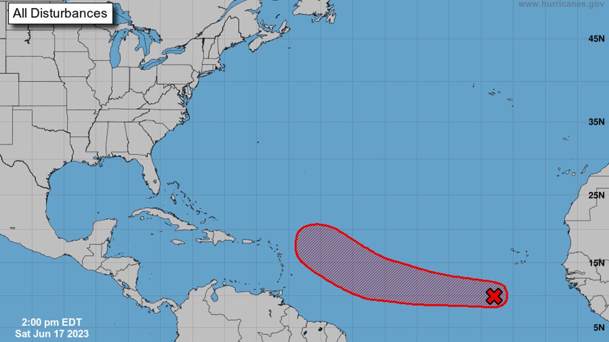 Tropical Depression Likely to Form in Atlantic Ocean