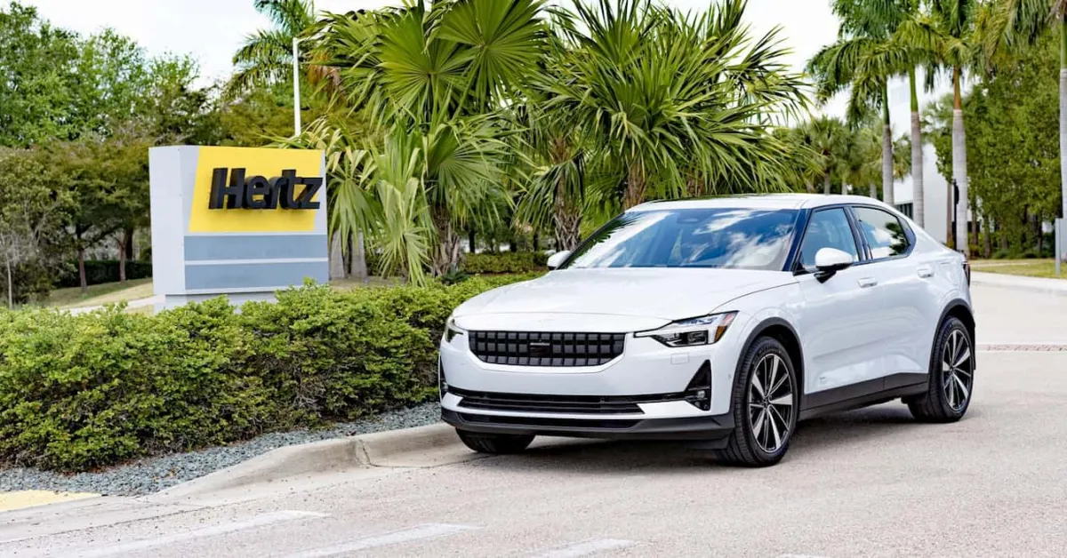 Featured image for Hertz Delays Polestar EV Purchase Plans, Stock Slips