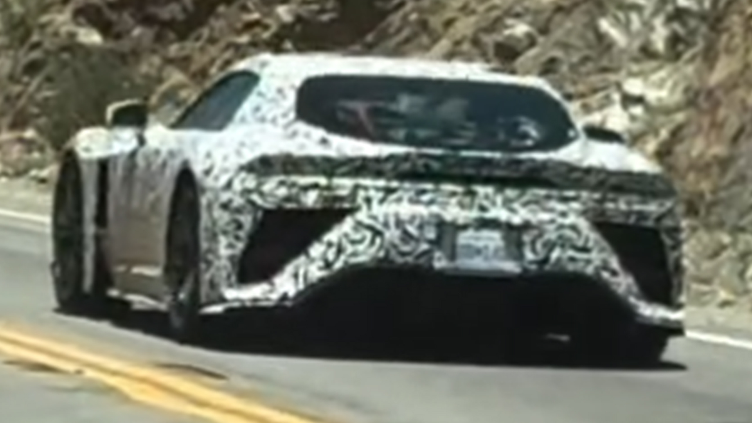 Featured image for Lexus LFR Supercar Spotted Testing in California