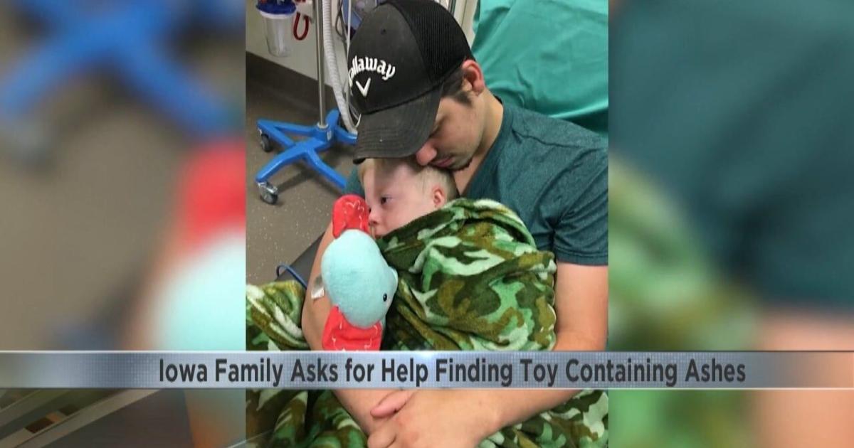 Featured image for Iowa Family's Desperate Search for Lost Stuffed Animal with Son's Ashes.