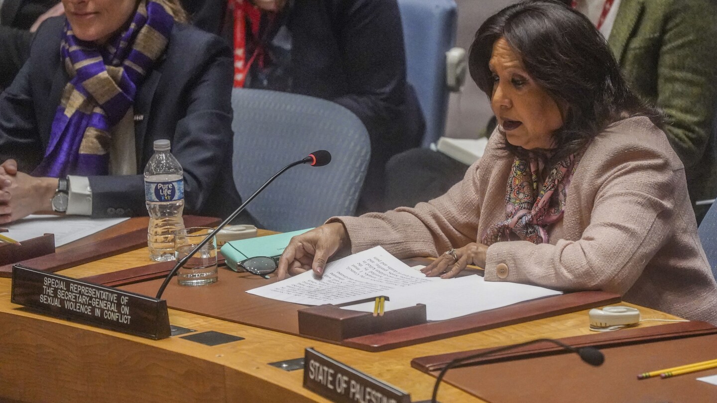 "UN Envoy Condemns Sexual Violence and Calls for Action Against Perpetrators"