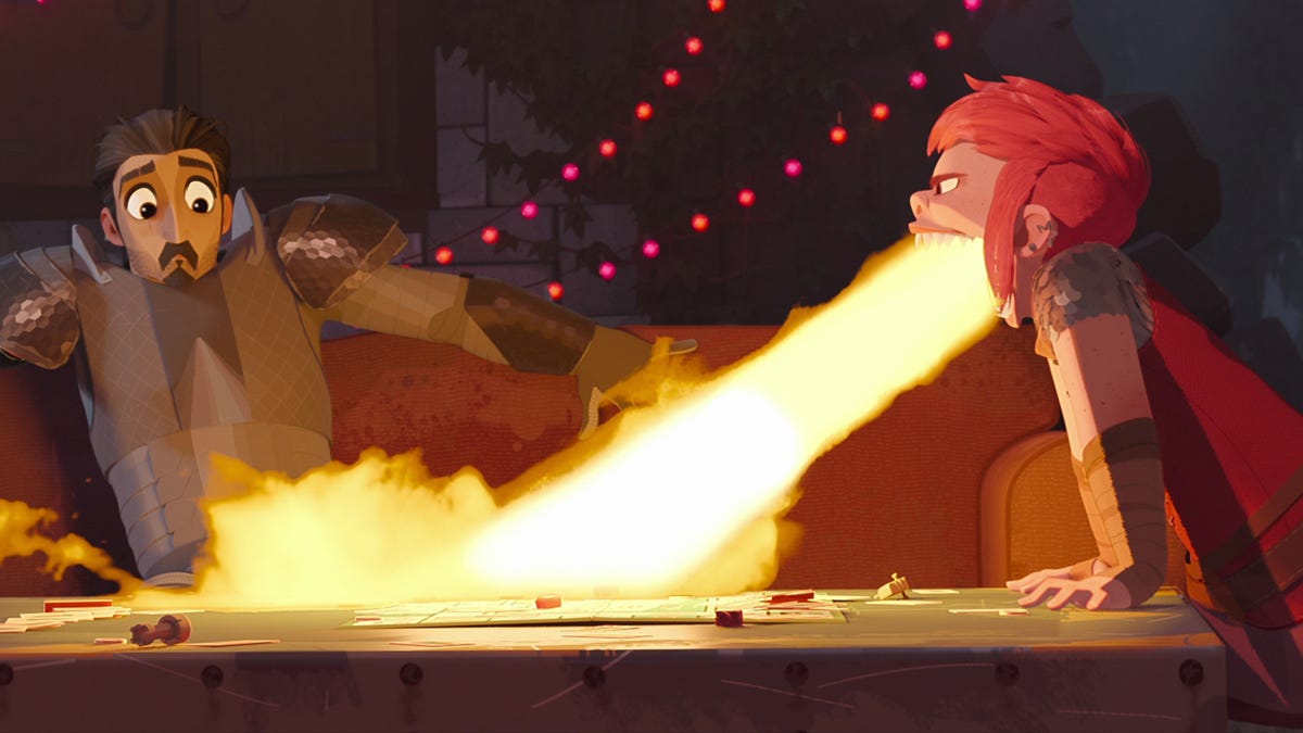 Featured image for "Nimona: A Powerful and Queer Fantasy Film Review"