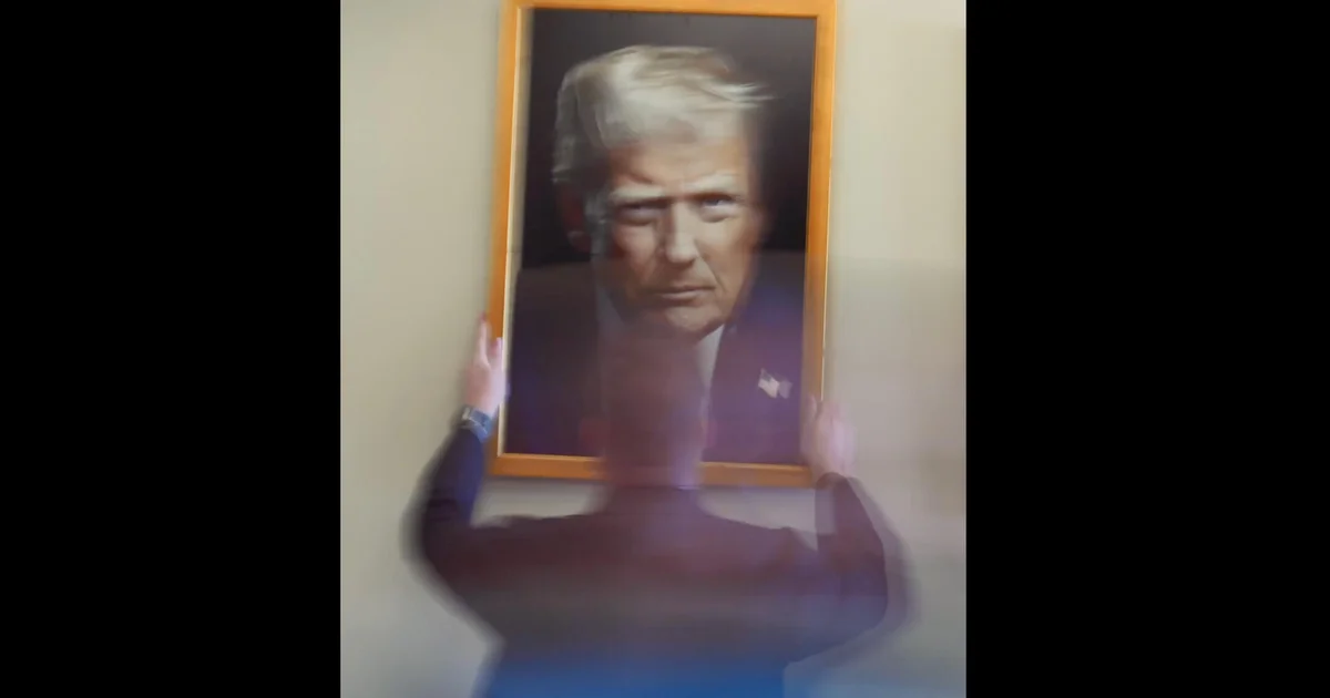 White House Unveils New Official Trump Portrait Highlighting Subtle Changes