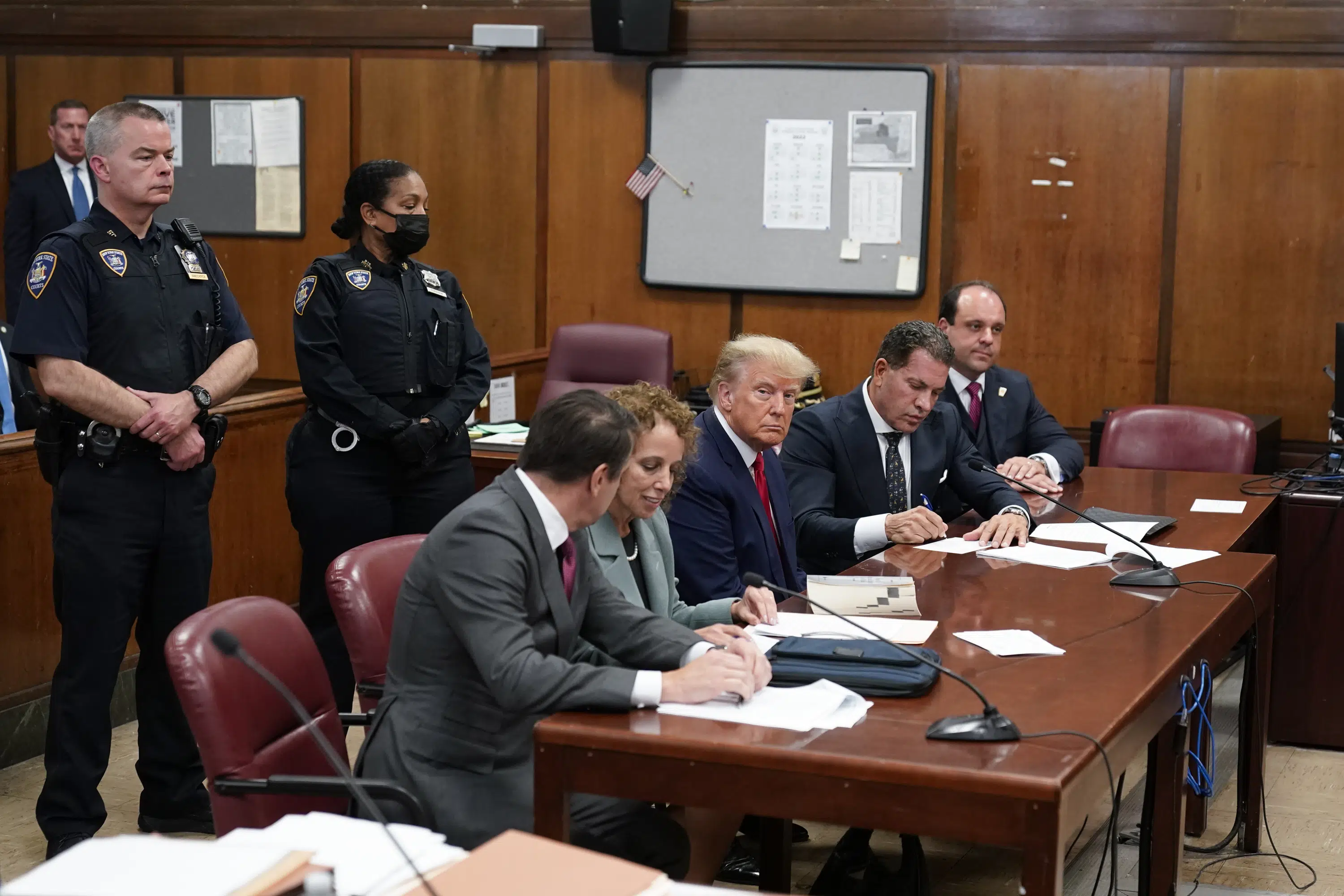 Manhattan DA attempts to limit Trump's use of trial evidence.