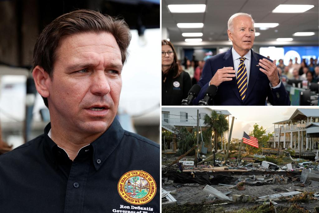 "DeSantis and Biden's Hurricane Idalia Trip: Bridging the Political Divide in Florida"