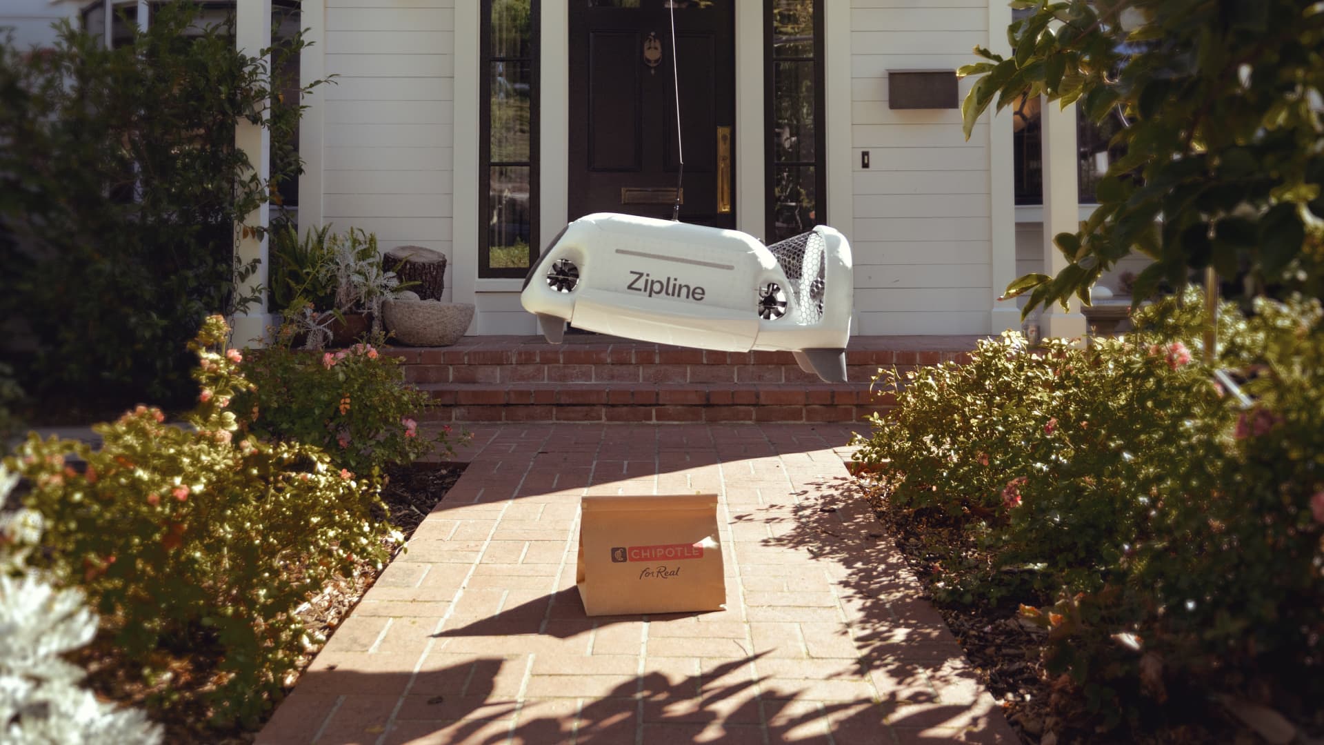 Featured image for Chipotle Partners with Zipline for Drone Delivery Pilot