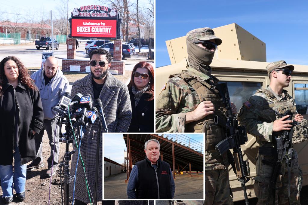 Featured image for "Brockton School Seeks National Guard Aid to Address High School Violence"