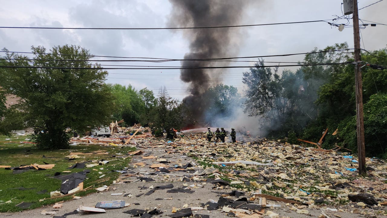 Devastating Explosion Levels Lisle Home