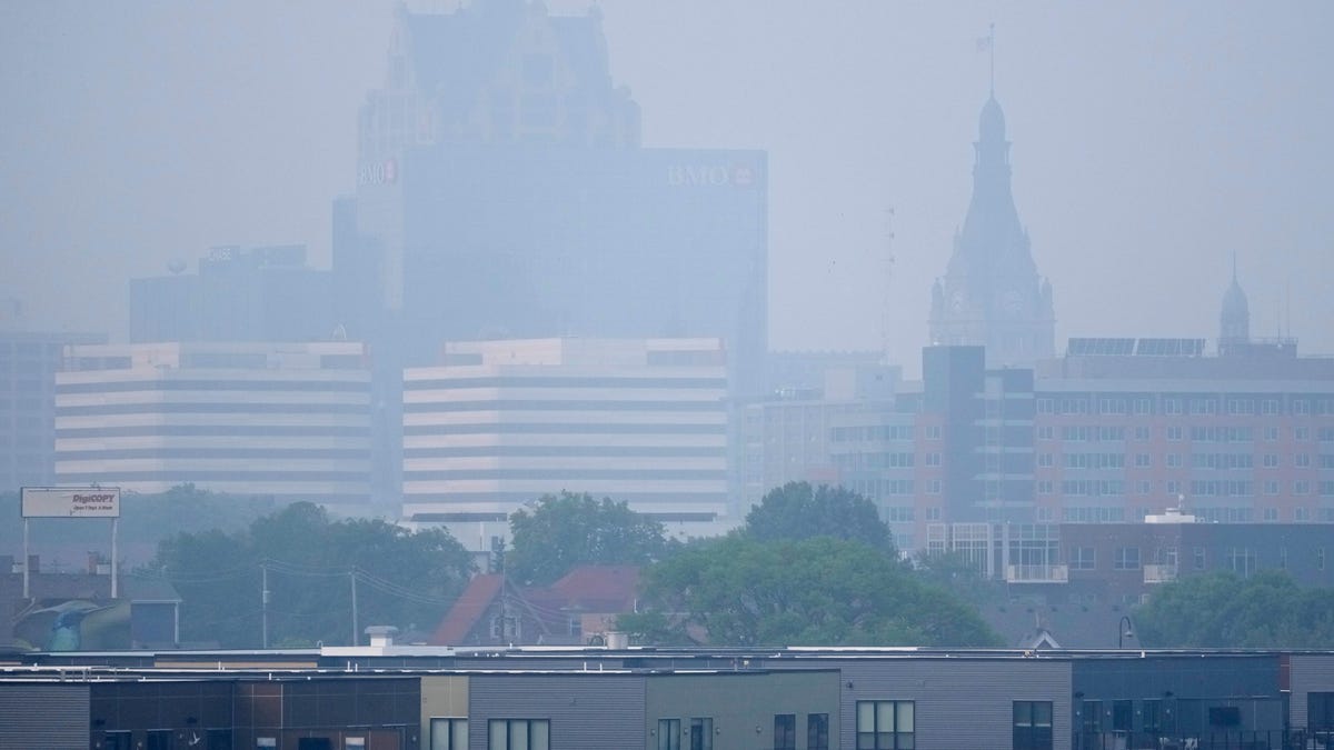 Featured image for "Air Quality Warnings Issued as Wildfire Smoke Engulfs Wisconsin and Minnesota"