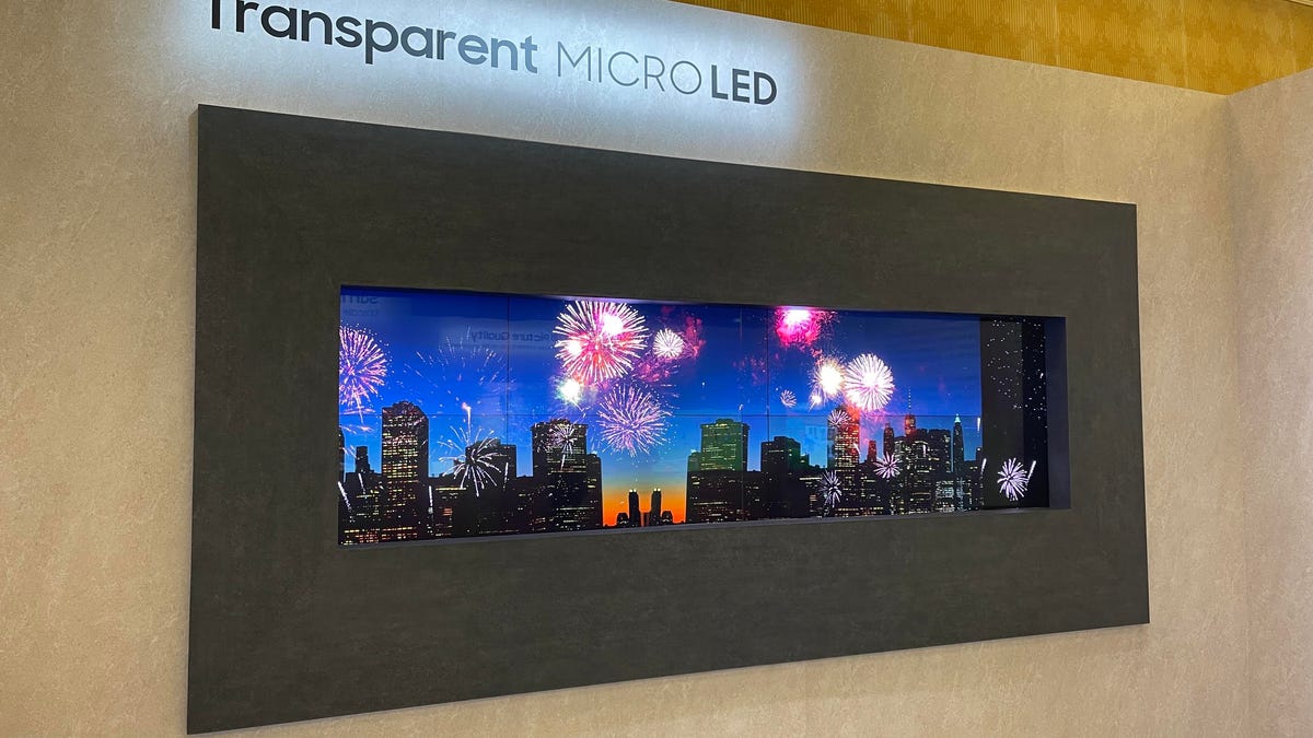 Featured image for "Samsung Unveils Groundbreaking Transparent MicroLED TV Tech at CES 2024"