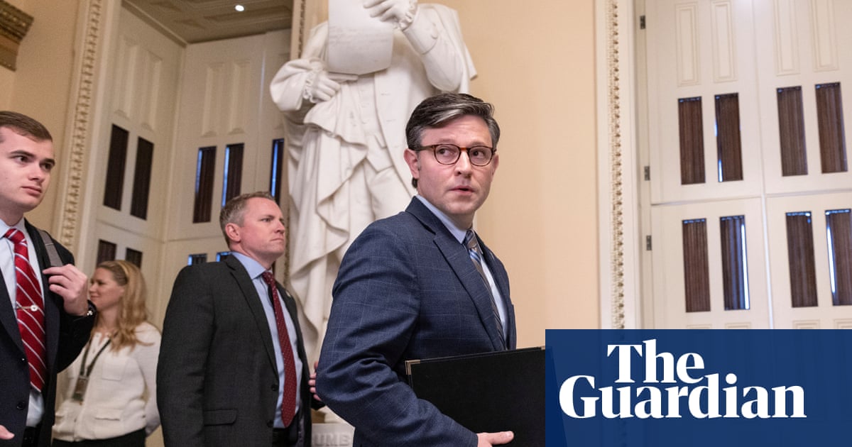 Featured image for "Controversial Speaker Mike Johnson: Defending Anti-LGBTQ+ Views and Challenging Biden's Election"