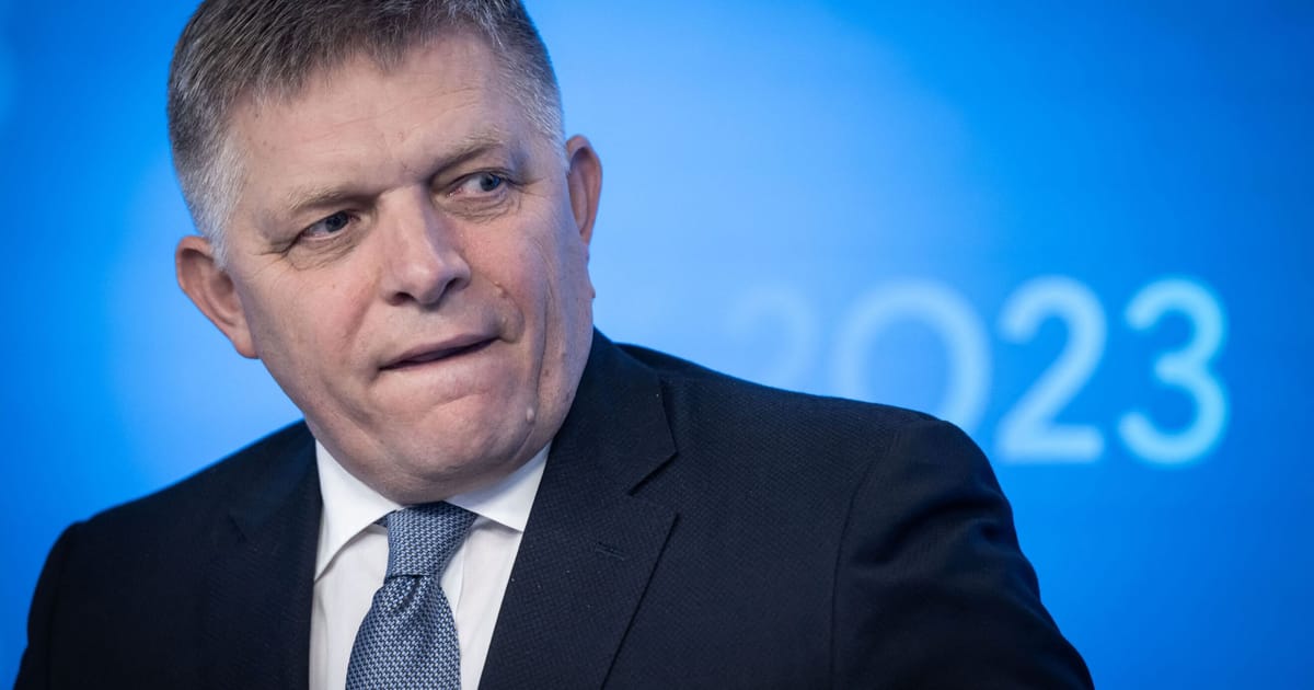 "Slovakia's Fico Halts Military Aid to Ukraine, Raising Concerns"