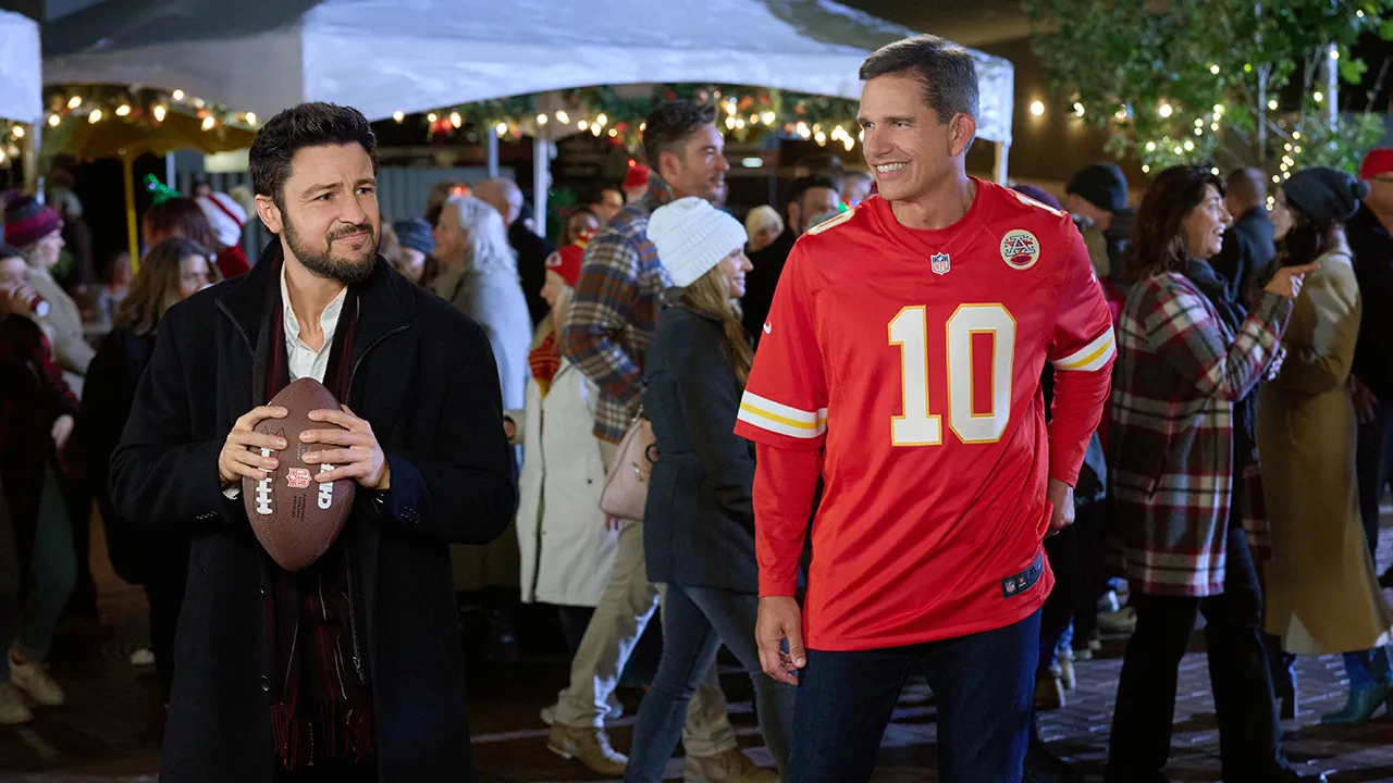 Featured image for Hallmark's New Christmas Movie: A Chiefs Love Story with a Taylor Swift Twist