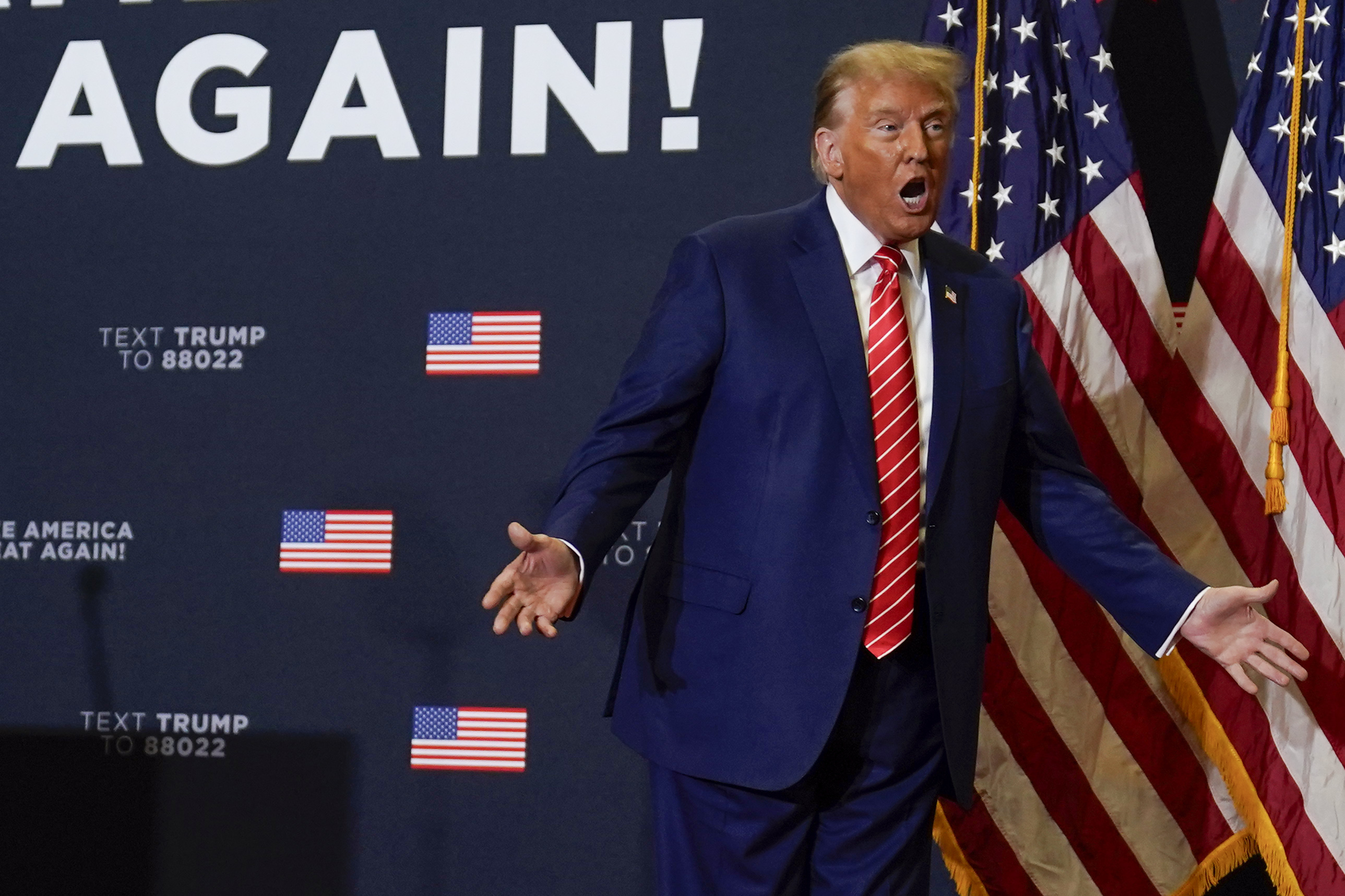 Featured image for "Trump Rallies Iowa Voters on Jan. 6 Anniversary, Pushes for Robust Turnout"