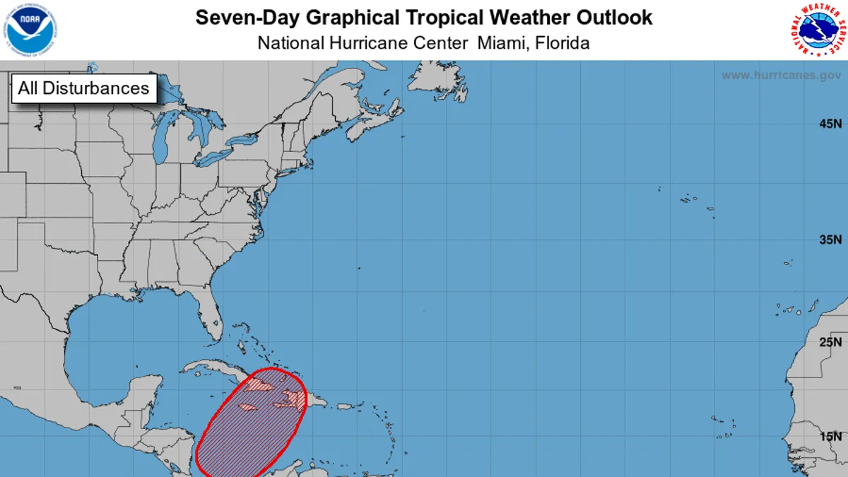 Impending Heavy Rain Threatens East Coast and South Florida