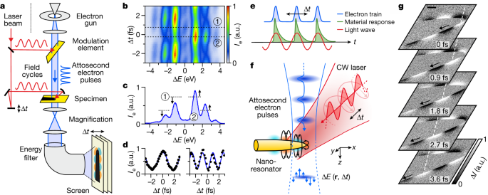 Featured image for Sub-Cycle Optical Dynamics Captured by Attosecond Electron Microscopy.