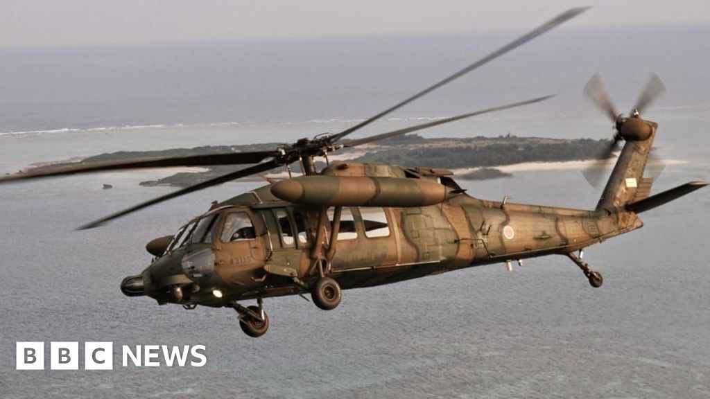 Featured image for Five bodies recovered from crashed Japanese military helicopter.