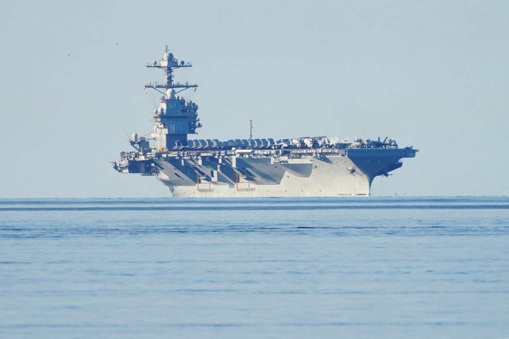 Featured image for USS Gerald R. Ford Carrier Ordered to Stay in Mediterranean Near Israel