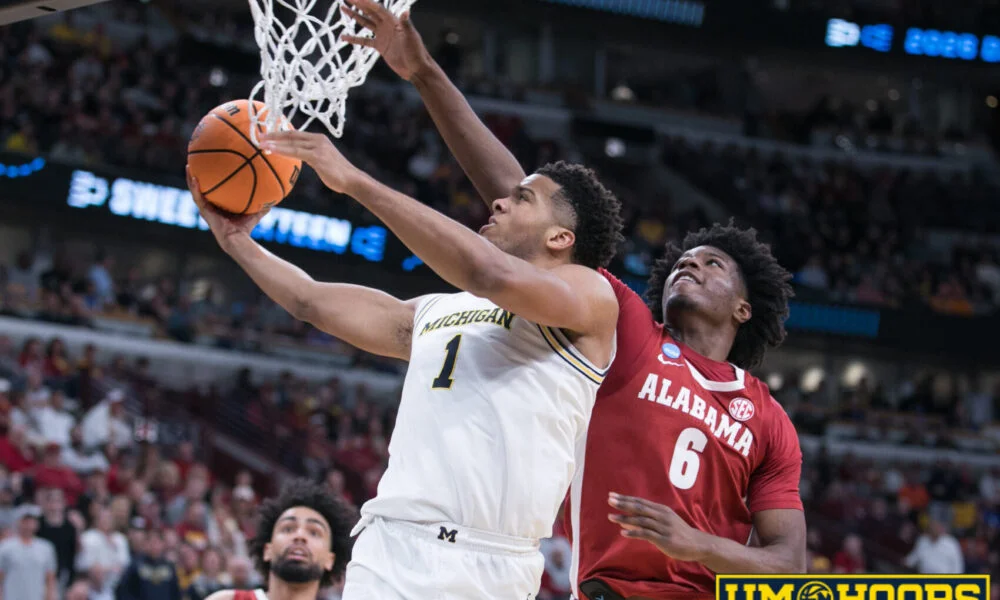 Michigan races past Alabama, riding McKenney to Elite Eight
