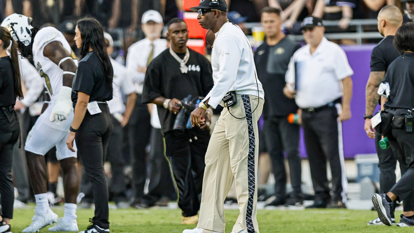 Featured image for Deion Sanders Reports Pain and Suspected Blood Clots Amid Coaching Challenges