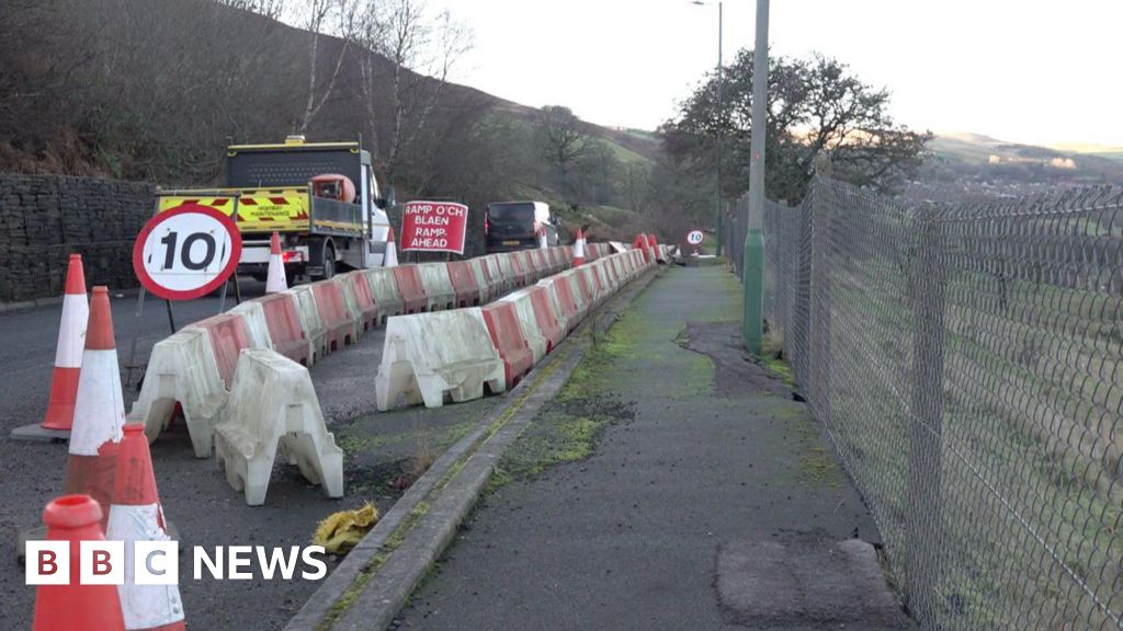 Featured image for Caerphilly Road Closed Over Landslip Fears