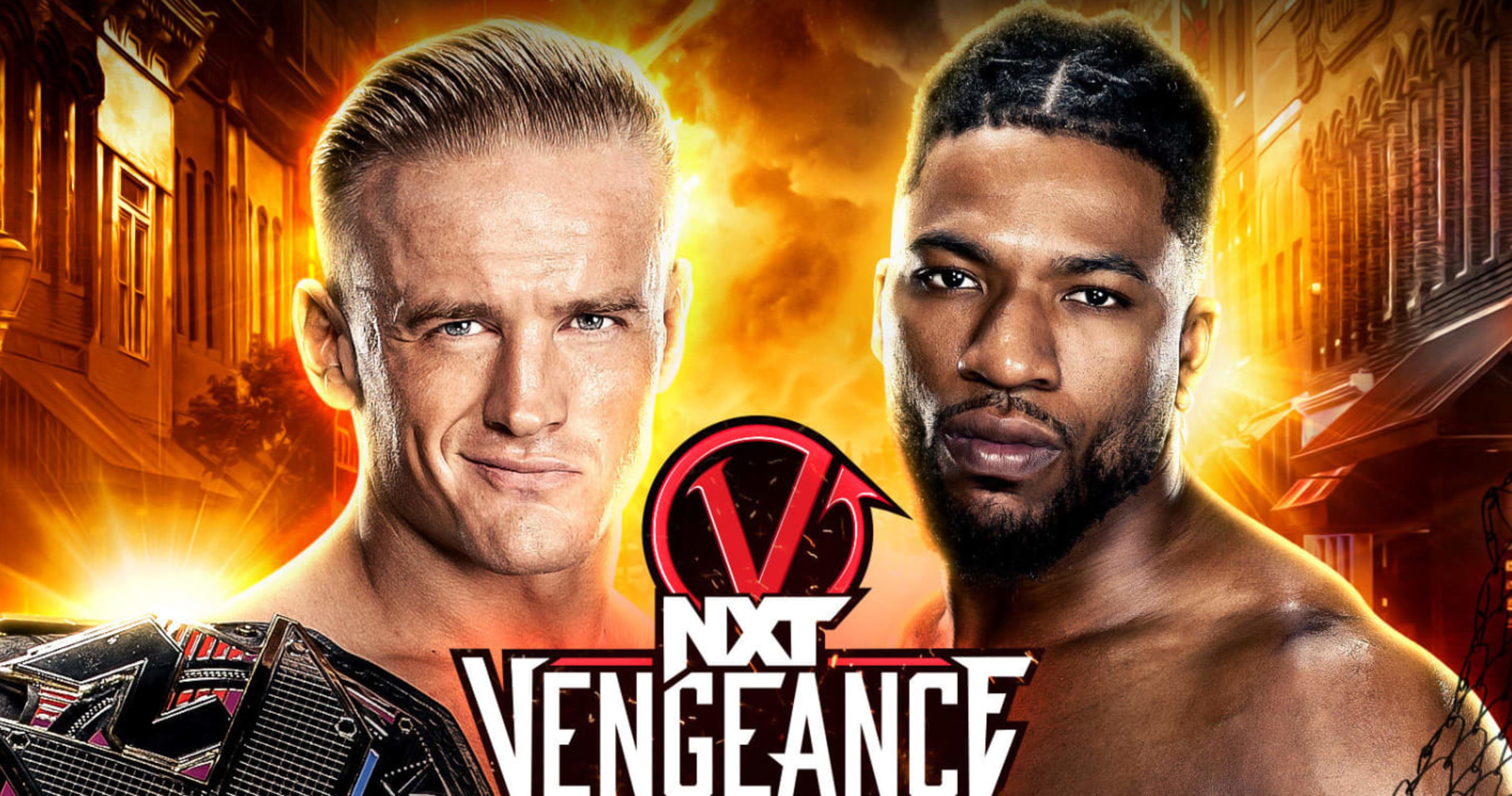 Featured image for "NXT Vengeance Day 2024: Carmelo Hayes' Betrayal, Dragunov's Triumph, and Tag Team Classic Winners"
