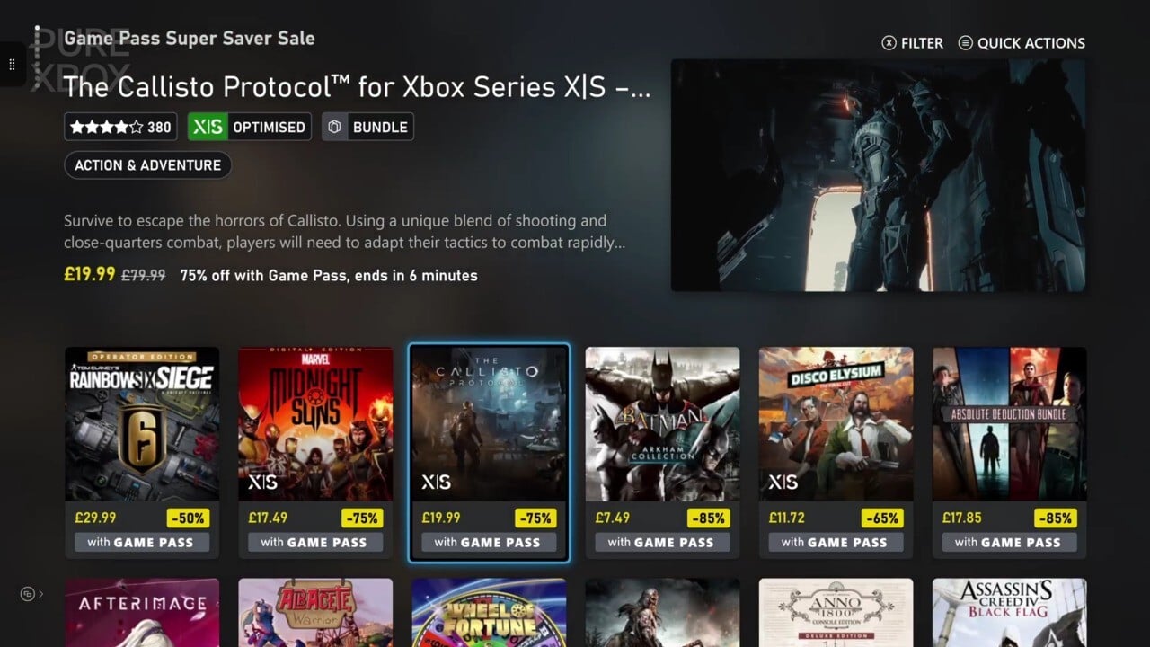 "Massive Xbox Sales: Up to 80% Off Games, Laptops, and Accessories"
