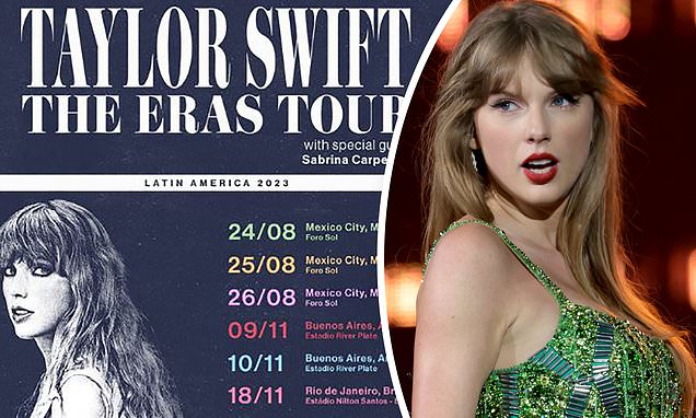 Taylor Swift's 'Eras Tour' Takes Latin America by Storm with Bargain Prices and Early Camping Fans.