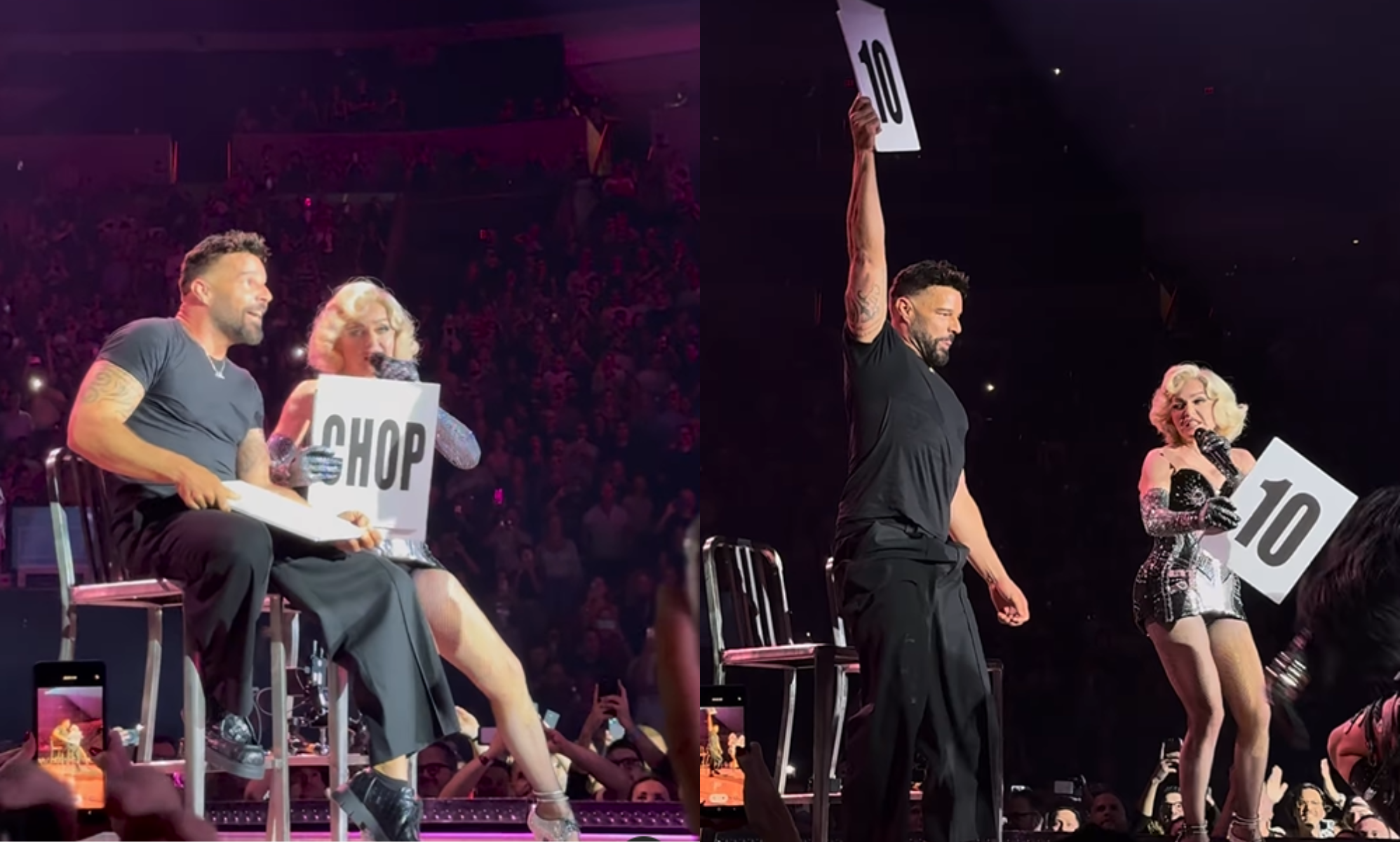 Featured image for Ricky Martin's On-Stage Moment with Madonna Sparks Controversy